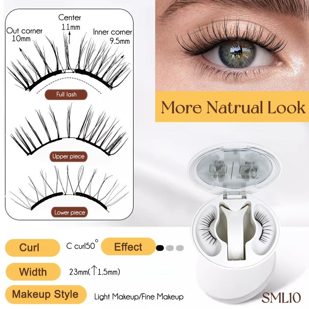 Magnetic Eyelashes Kit - Get Salon-Style Lashes in 30 Seconds