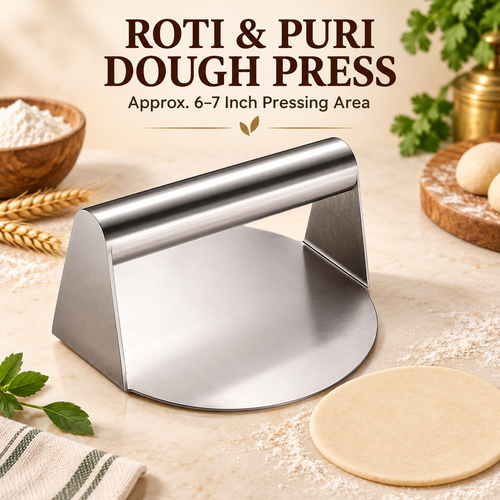 Stainless Steel Roti & Puri Dough Press