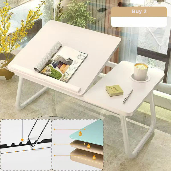 Foldable Lap Desk with Cup Holder