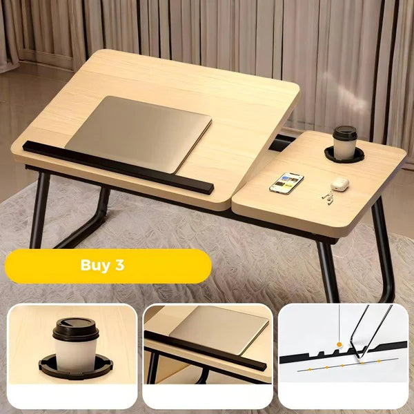 Foldable Lap Desk with Cup Holder