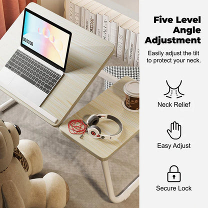 Foldable Lap Desk with Cup Holder