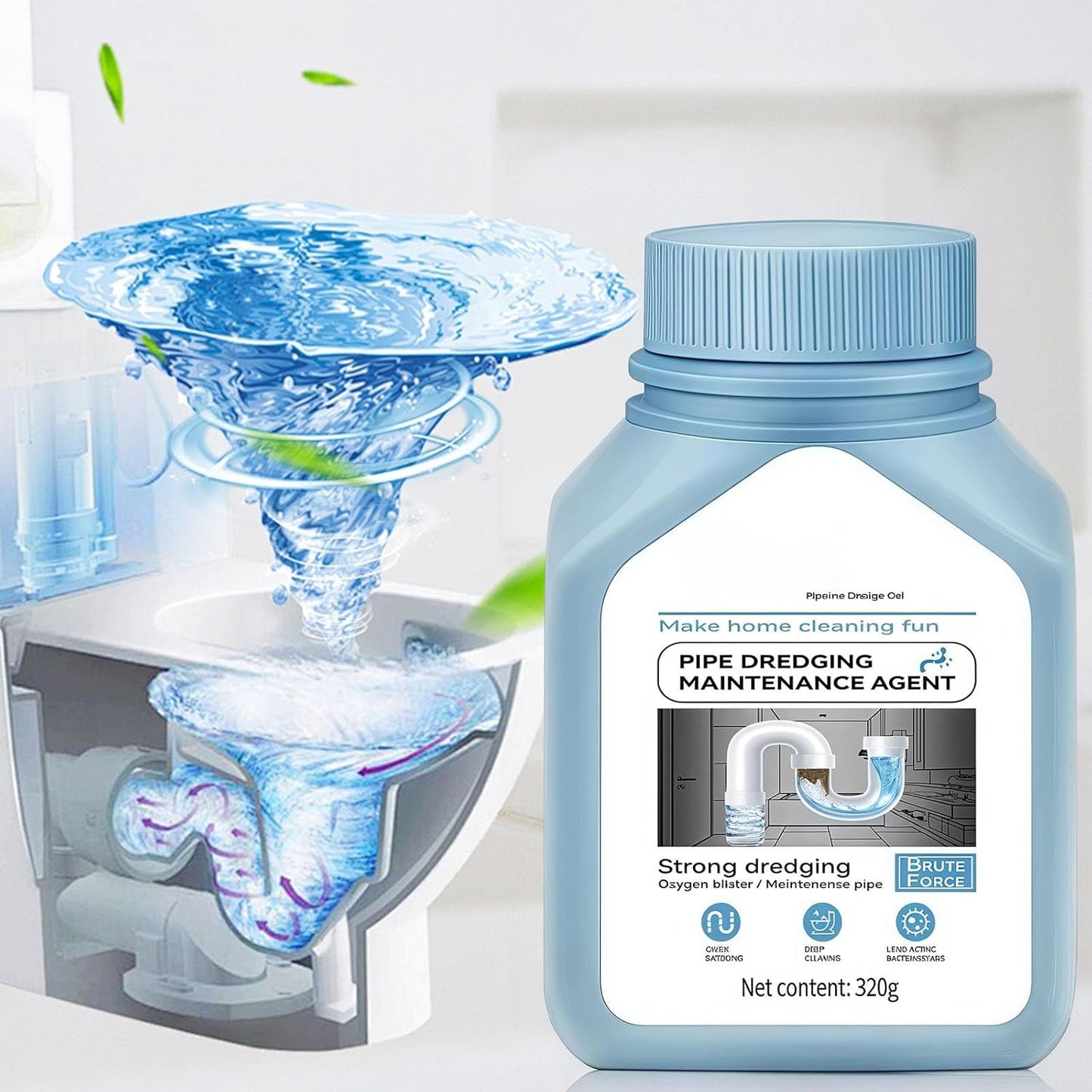 Drain Unblocker Powerful Sink & Drain Cleaner BUY 1 GET 1 FREE