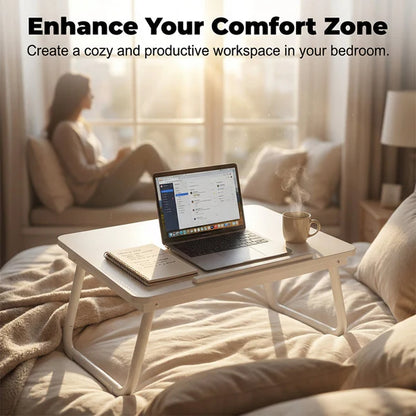 Foldable Lap Desk with Cup Holder