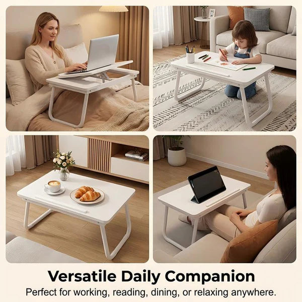 Foldable Lap Desk with Cup Holder