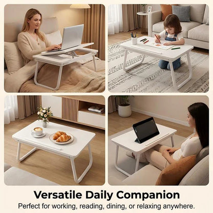 Foldable Lap Desk with Cup Holder