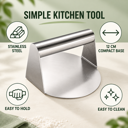 Stainless Steel Roti & Puri Dough Press