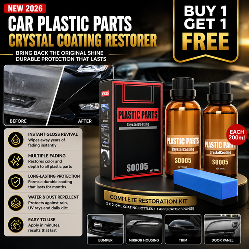 2026 Car Plastic Parts Crystal Coating Restorer BUY 1 GET 1 FREE