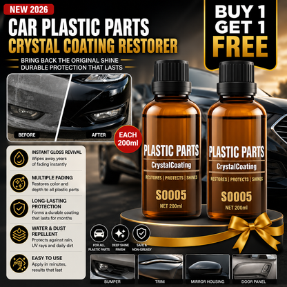 2026 Car Plastic Parts Crystal Coating Restorer BUY 1 GET 1 FREE