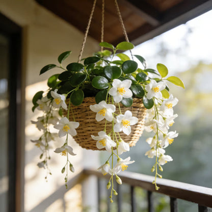 🌱BUY 1 GET 1 FREE  Trailing Jasmine Seeds With Plant Growth Supplement குளிர்கால நட்டம்