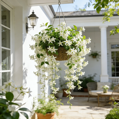 Buy 1 Get 1 Free Trailing Jasmine Seeds + Growth Booster (Fragrant, Long-Lasting Blooms)