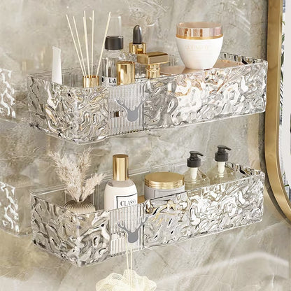 Bathroom Suction Cup Corner Shelf