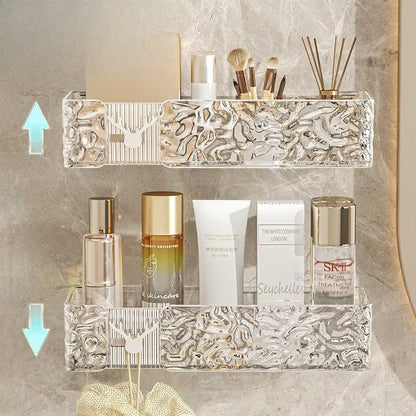 Bathroom Suction Cup Corner Shelf