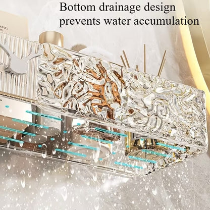 Bathroom Suction Cup Corner Shelf