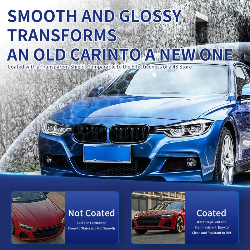 Advanced Car Quick-Acting Coating Agent Spray Kit 🚗✨ | Instant Mirror Shine & Protective Coating | BUY 1 GET 1 FREE | 500ML Each Bottle