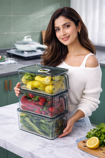 Kitchen Storage Basket (Buy 3 Get 3 Free)பல்நோக்கு சமையலறை சேமிப்பு கூடை